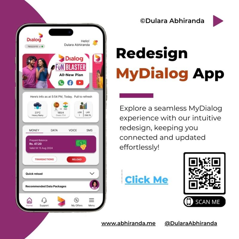 Dialog App UI rebuild